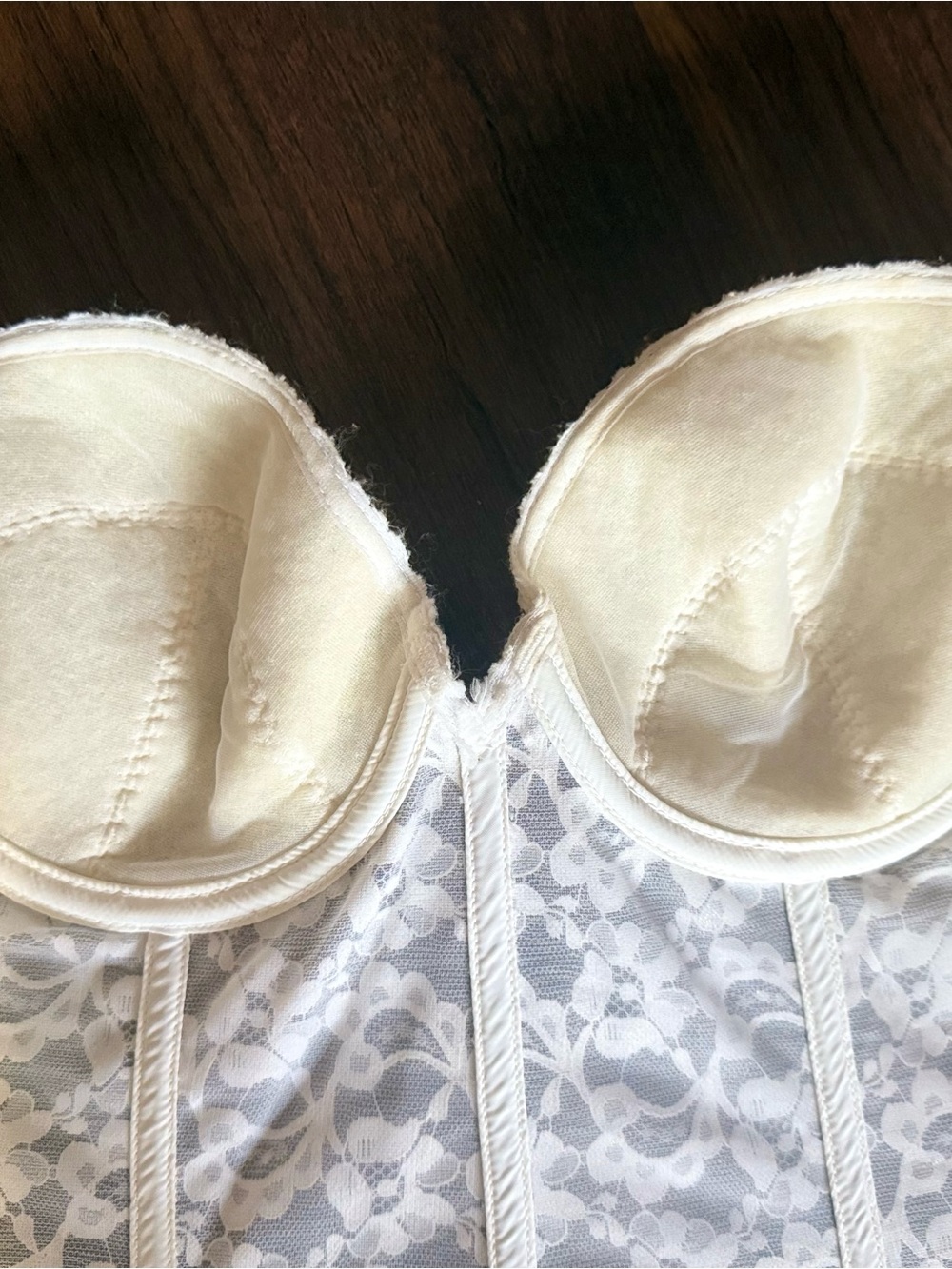 Vintage Frederick’s of Hollywood Strapless Longline Bustier Brassiere - Picture 4 of 10